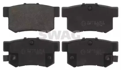 Комплект тормозных колодок, дисковый тормоз SWAG купить